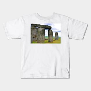 Stonehenge Wiltshire England Kids T-Shirt